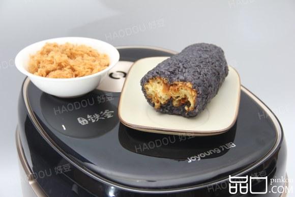 乌饭肉松油条