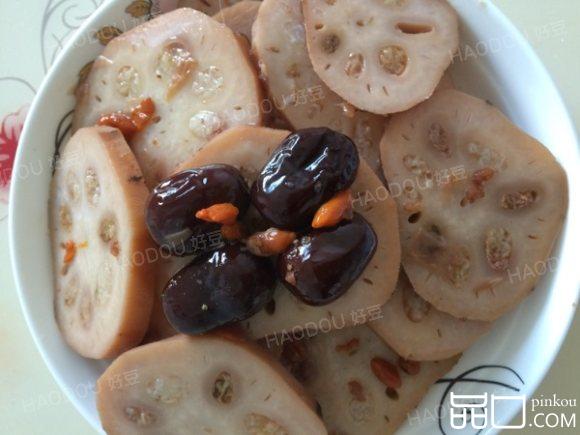 玫瑰酿糖藕