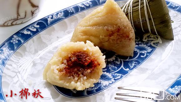 桂花豆沙粽
