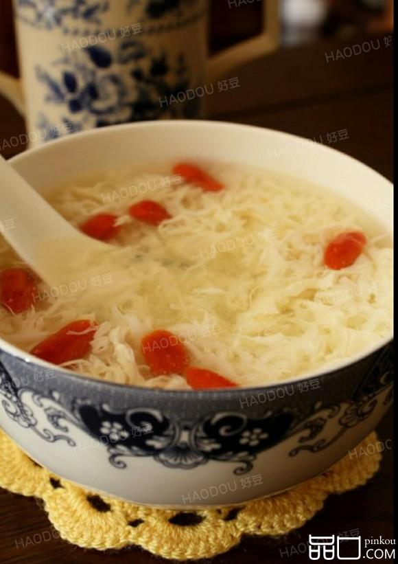 酒酿蛋花酿圆子