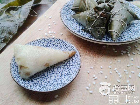 【手工美食】绿豆粽子