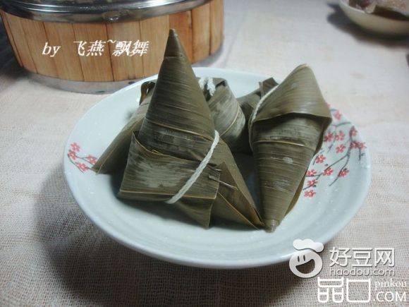 【手工美食】红豆粽子