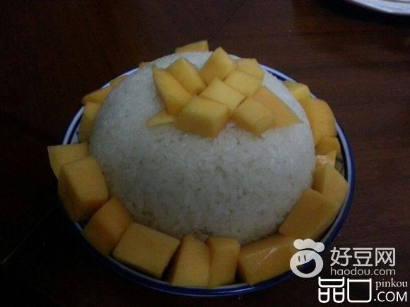椰香芒果饭