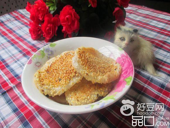 玫瑰芝麻饼