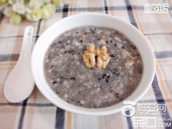 芝麻核桃粥