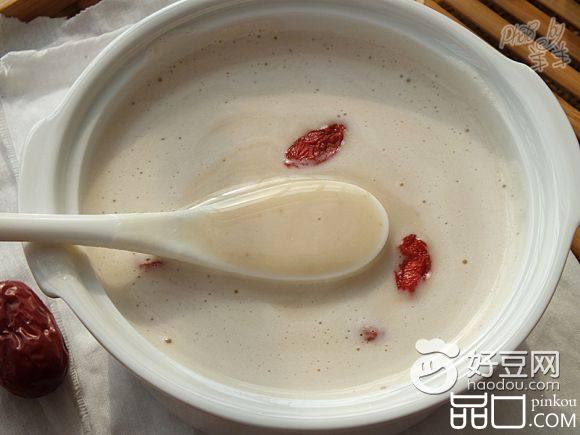 核桃银耳米糊