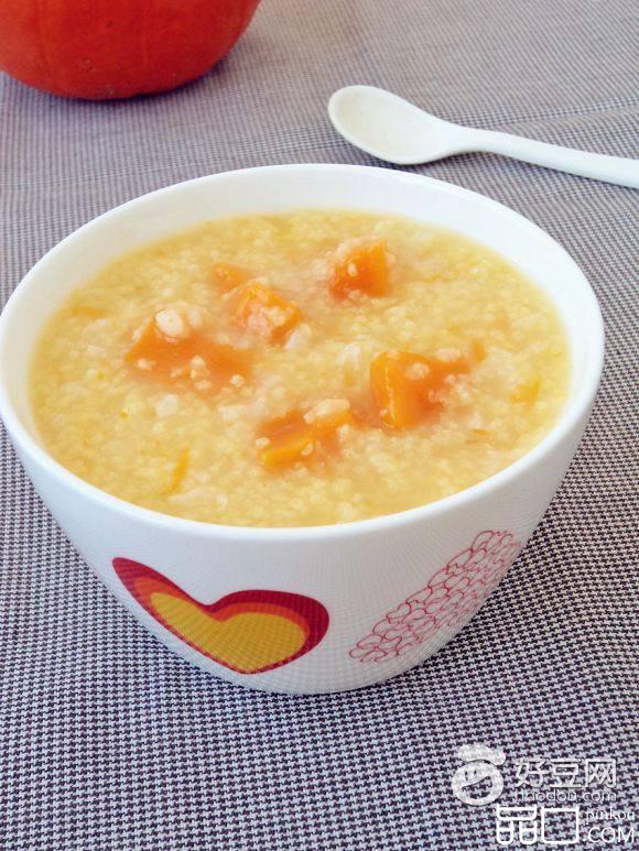南瓜双米粥