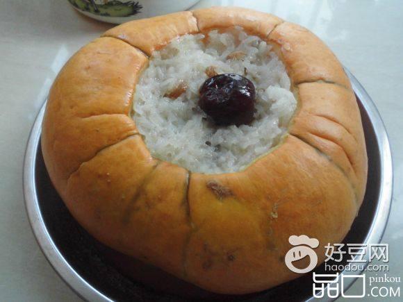 蜜枣南瓜糯米蒸
