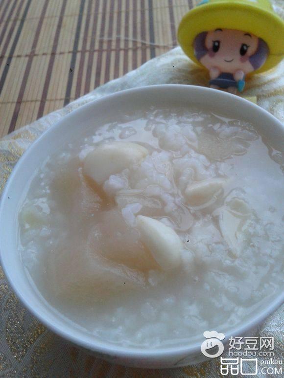 雪梨百合粥
