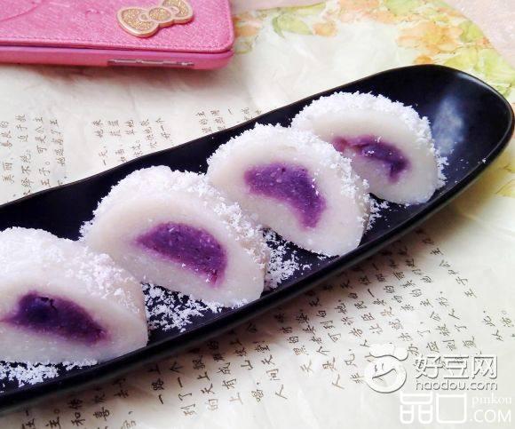 紫薯年糕卷