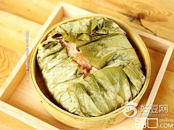 荷叶蒸饭
