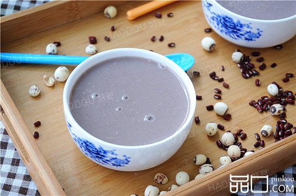 小米红豆莲子羹