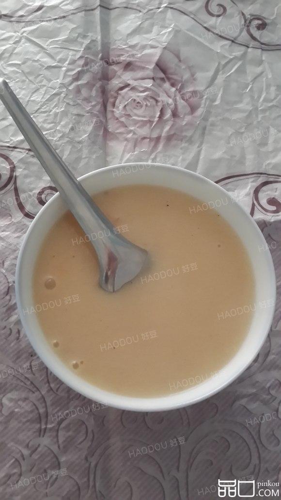 红枣花生小米糊