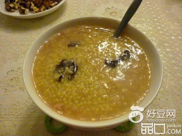 分心木煮小米粥