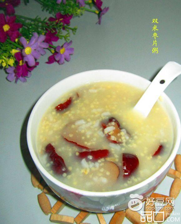 双米枣片粥