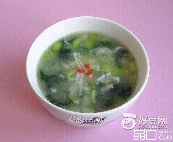 菊花菜咸味粥