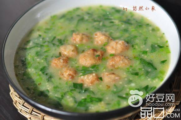 小米丸子汤