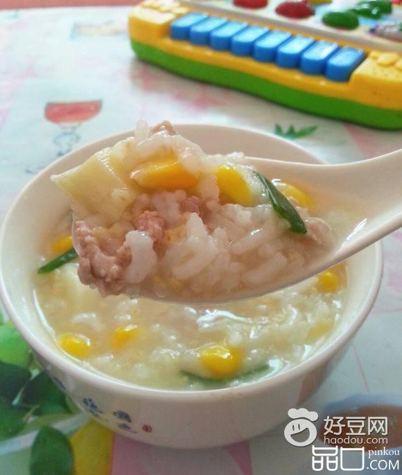 淮山玉米瘦肉粥