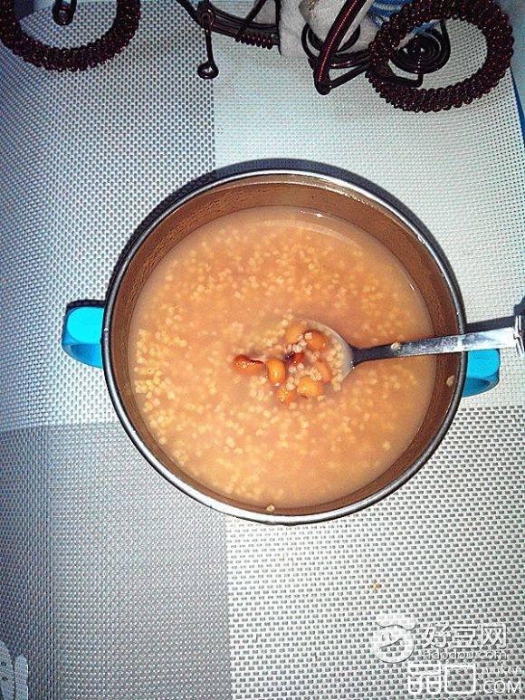 小米江豆粥