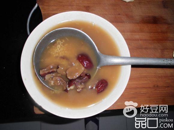 红糖小米大枣粥