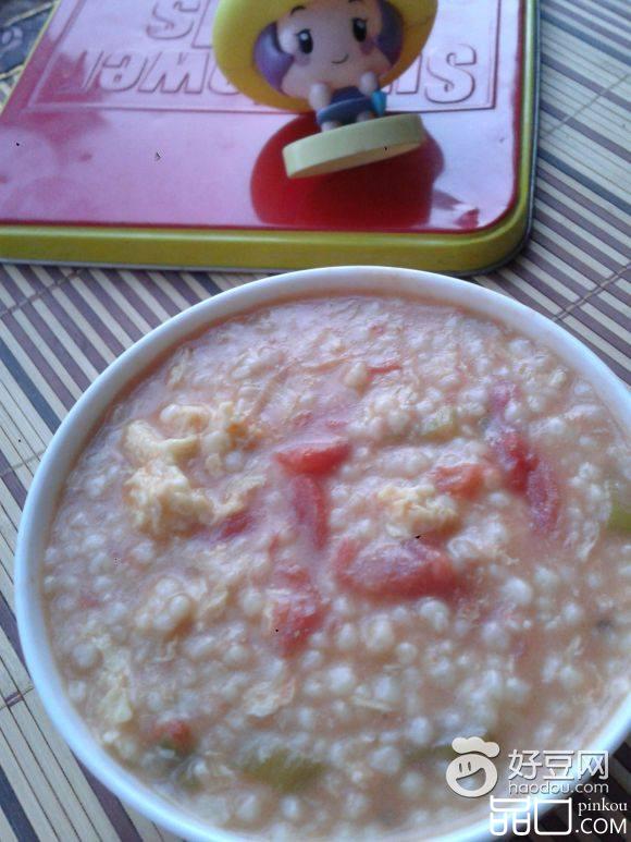 小米西红柿疙瘩汤