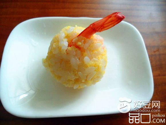 鲜虾饭团
