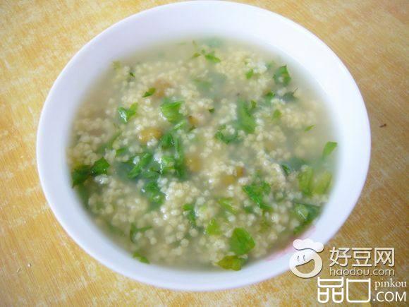 小米菜粥