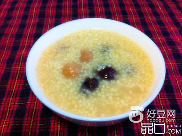 小米大枣桂圆粥