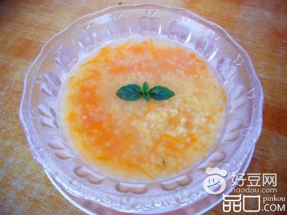 小米胡萝卜粥