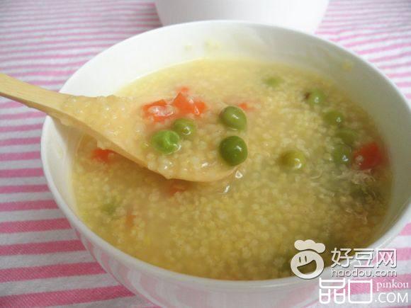 小米豌豆粥