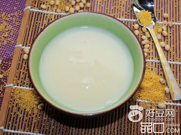 小米黄豆浆
