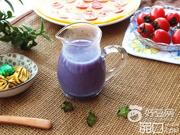 紫薯小米薏米糊