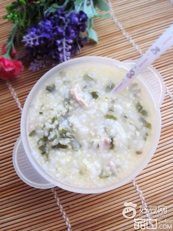 菜干瘦肉粥