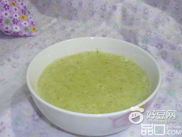 西兰花米糊