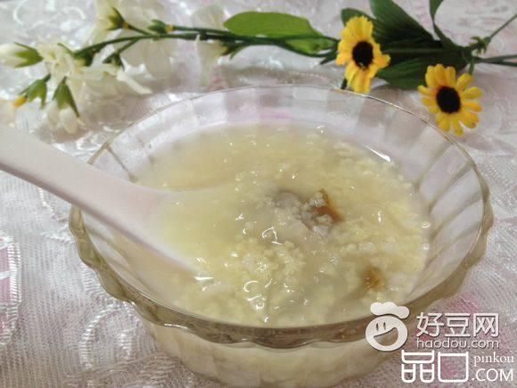 小米银耳栗子粥