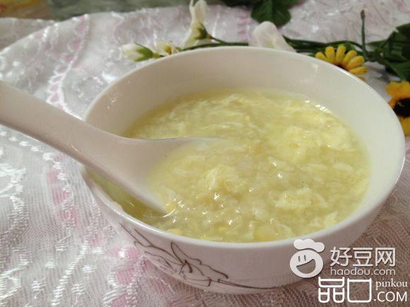 玉米蛋花粥