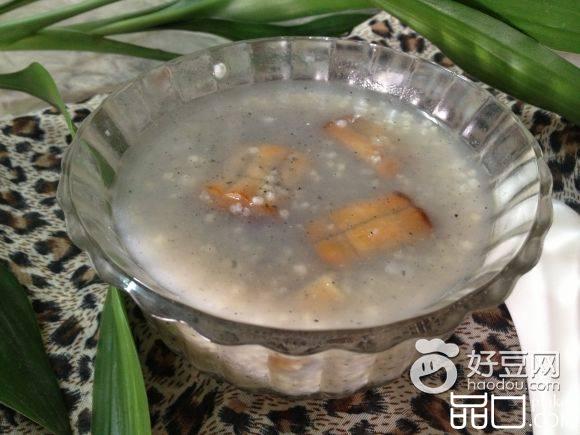 双米月饼粥
