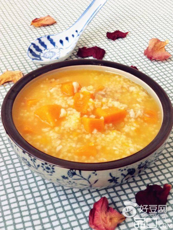 燕麦南瓜小米粥