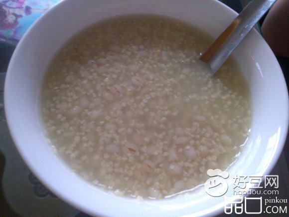 麦仁小米粥