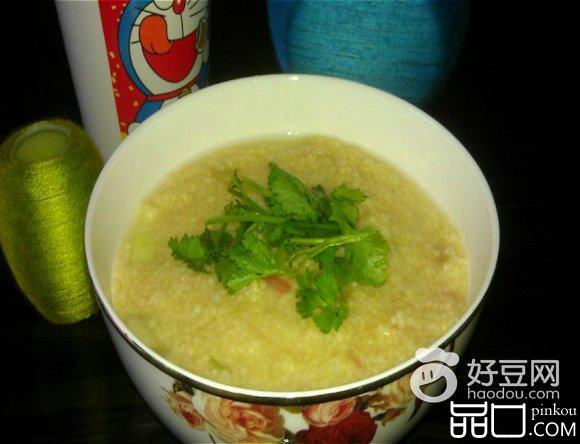 青皮西瓜小米粥