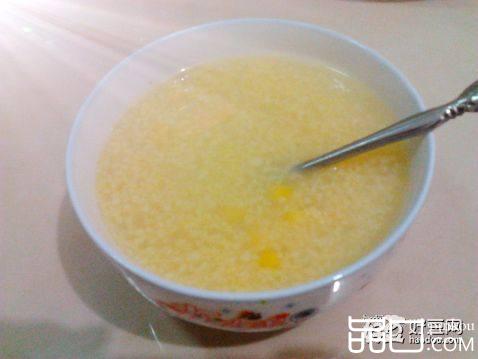 玉米小米粥