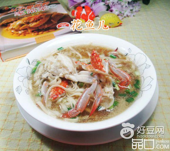 螃蟹汤面
