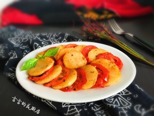 西红柿煎土豆步骤7