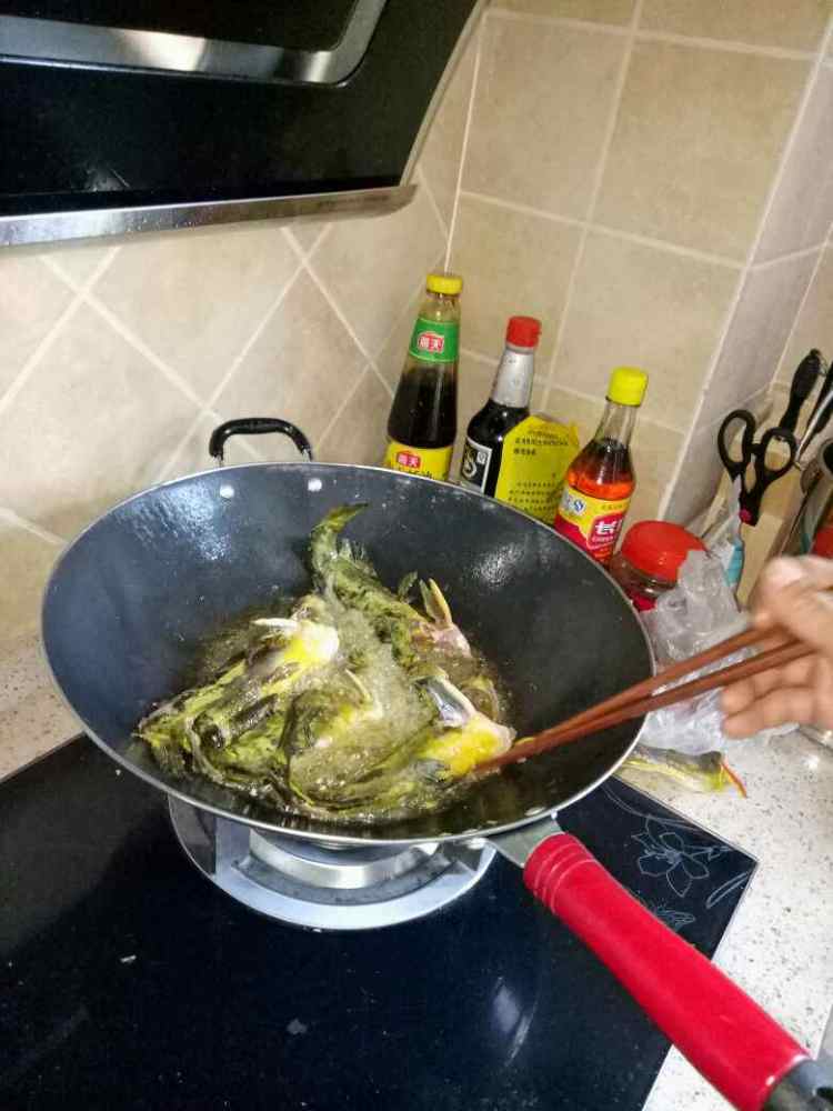 酸菜黄鸭叫步骤4