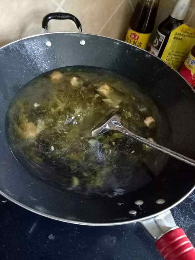 酸菜黄鸭叫步骤8