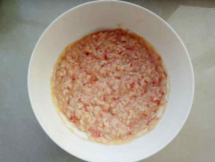 西红柿鸡蛋奶酪米饭饼步骤6
