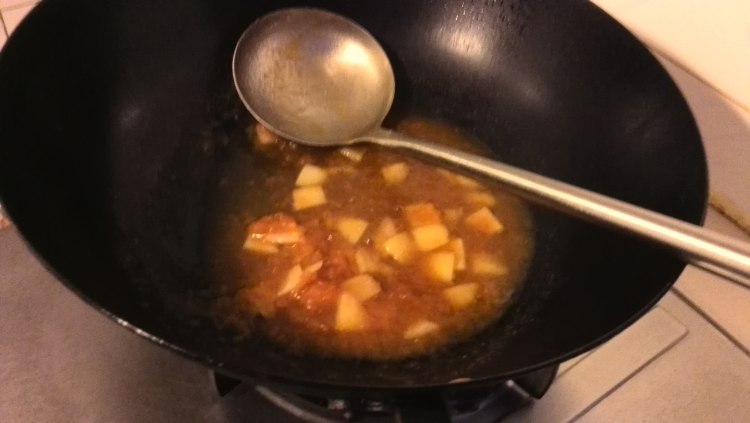 煎蛋茄汁炒面步骤13