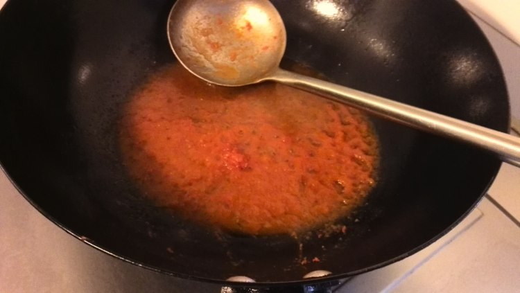 茄汁鸡蛋意面#百味来步骤5