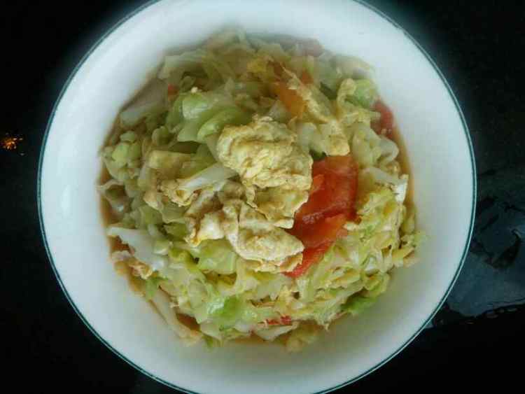 大头菜西红柿炒鸡蛋步骤12