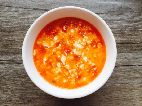 番茄豆腐花步骤8